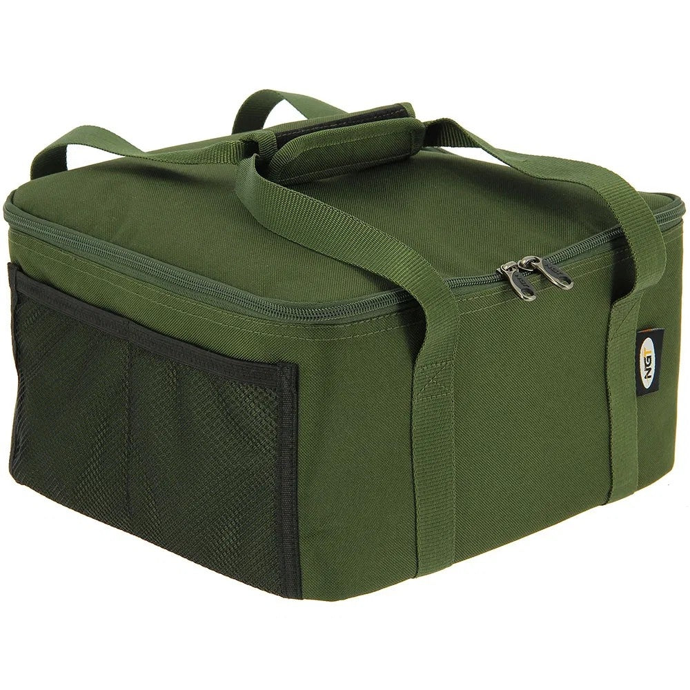 NGT Food and Brew Kit Bag - Insulated Bag with Cutlery, Mug, Pots and Plate