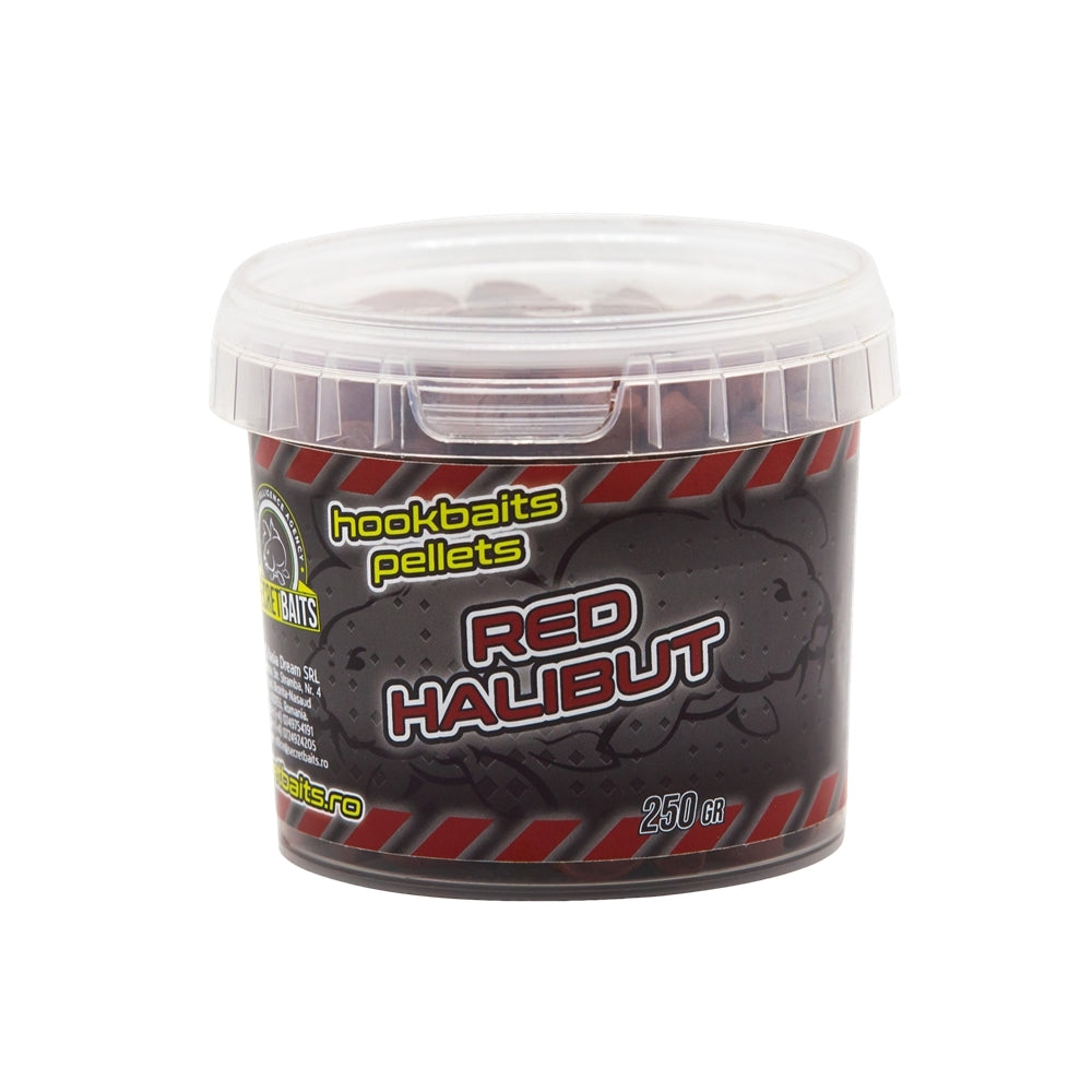 Secret Baits Red Halibut Pellets Drilled Mixed 8 & 14 mm