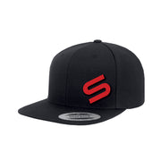 Sonik Black Snapback Icon Cap