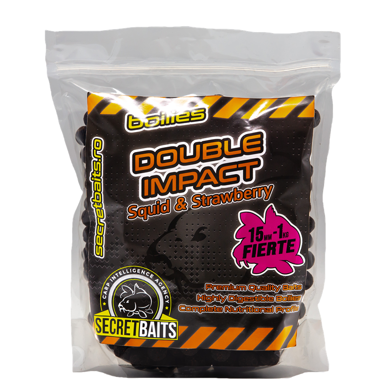 Secret Baits Double Impact Boilies