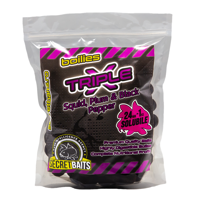 Secret Baits Soluble Triple X Boilies