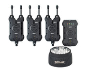 Sonik SKX Alarm &amp; Receiver Set 3+1 + Bivvy Light