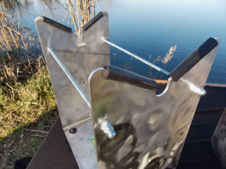 Rollycarp Gun Baits Support Aluminium